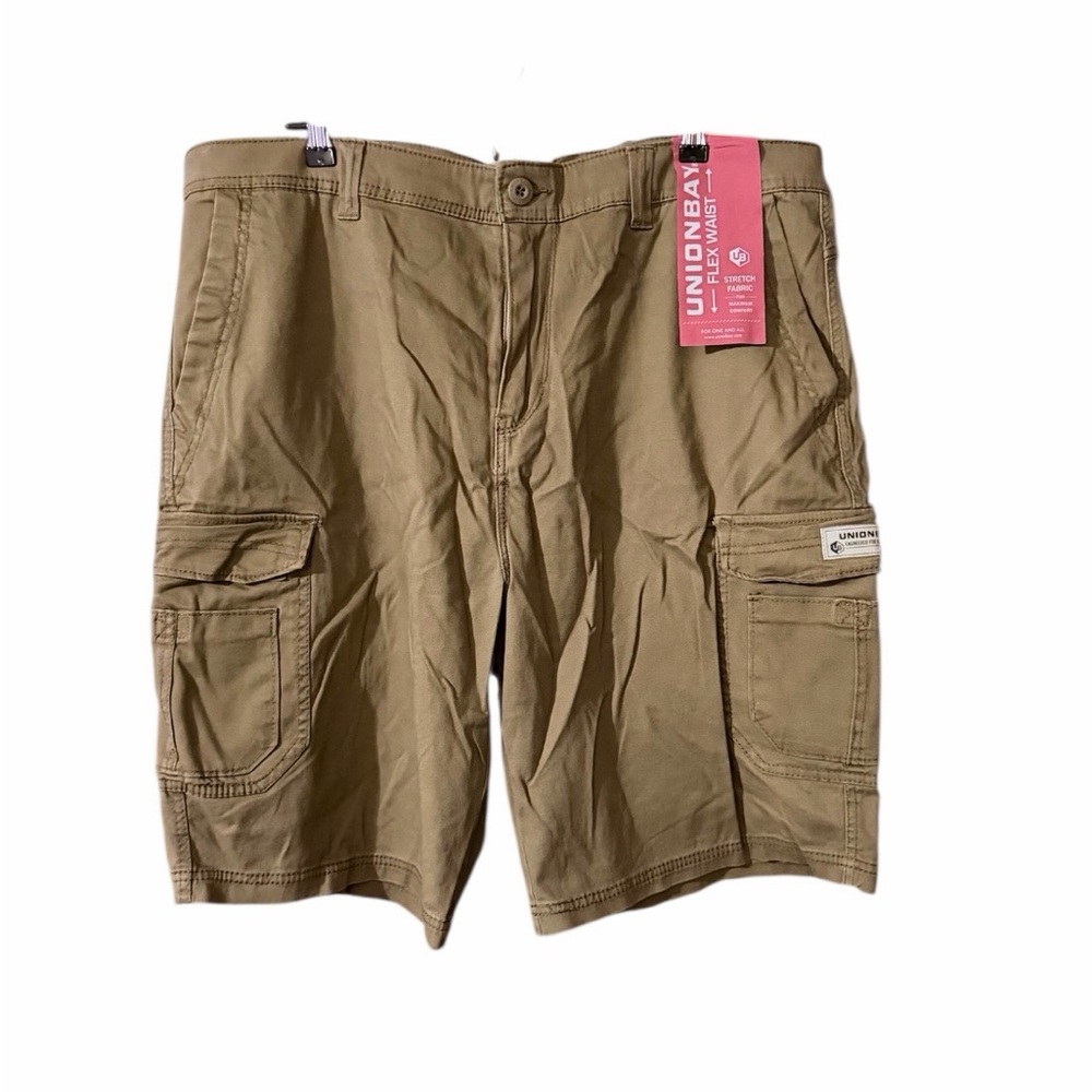 UNIONBAY Men's Khaki‎ Cargo Shorts
